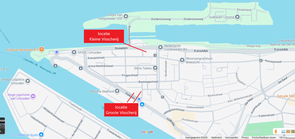 locatie projecten Oud IJmuiden